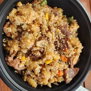 Beef fried rice