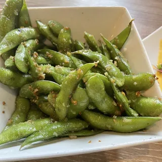 Garlic Edamame