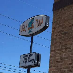 the sign for ugly tuna