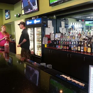 First time here. Just stopped in for a brew. Not bad.