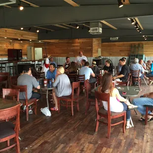 This is from the weekend before the place actually opened. They invited slip renters up for a trial run.