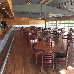 a view of the inside of the restaurant