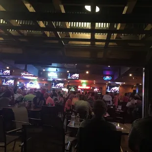 Full house for the fight!!!   Thanks John for buying the fight!!  The one guy who believed !!