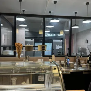 Counter area