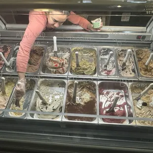 Ice cream options