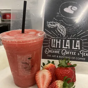 Strawberrie smoothie