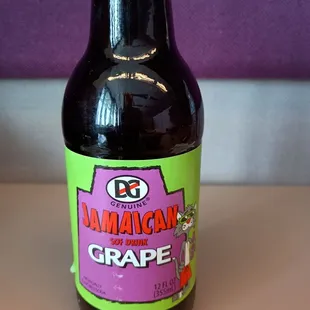 Jamaican grape soda - meh