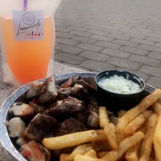 Jerk chicken platter