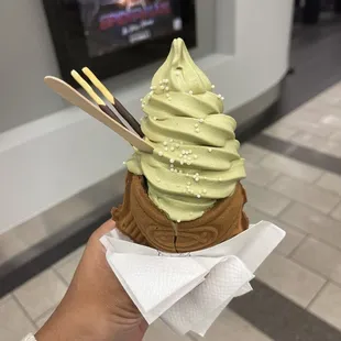 Matcha ice cream