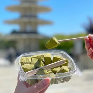 Matcha Warabi Mochi