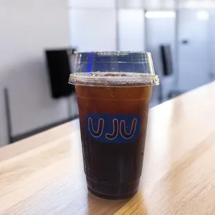 Secret menu!  Korean Hazelnut Americano