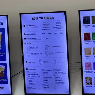 New Menu(8/18), slightly different from previous ones.