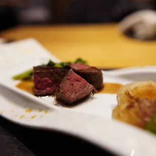 Beef Loin and Turnip / Turnip sauce