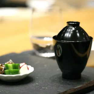 Pickles and Miso Soup