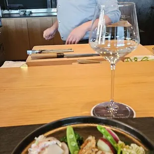 Hassun/Seasonal Appetizer; Bètsu Atsuatsuraè Sakè (sah keh), Yamada Nishiki 2021