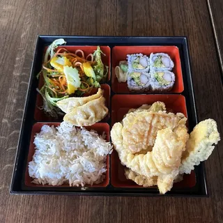 Lunch Vegetable Tempura Bento Box