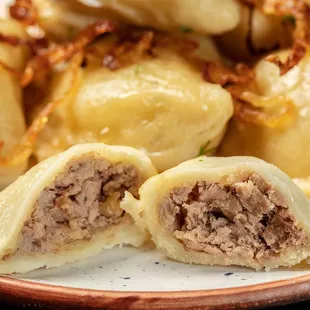 Varenyky with Beef&amp;Onions