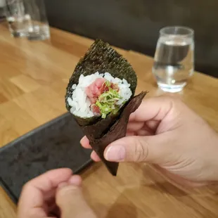 Negihama Handroll