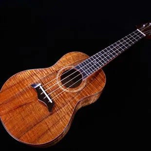 Custom Koa Works Concert Ukulele. More photos and details available at ukulelefriend.com