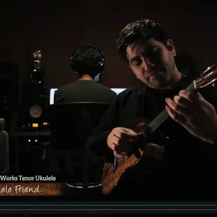 Studio Recordings of various new and custom ukuleles