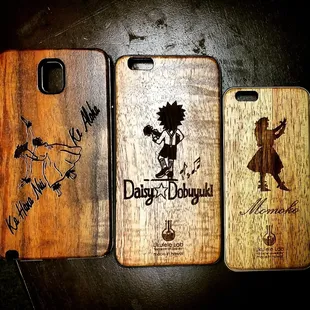 Custom iPhone cases made in house!