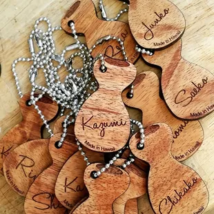 Custom Koa Accessories made in house!