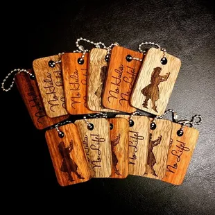 Custom Koa Accessories made in house!