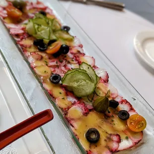 Octopus Carpaccio