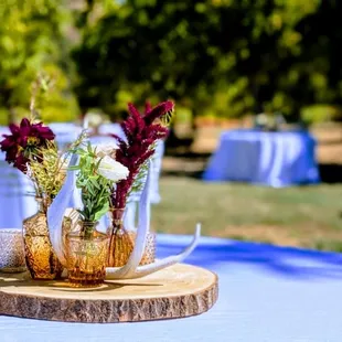 Outdoor Wedding Reception