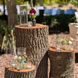 Outdoor Wedding Reception Ulatis Creek Ranch Vacaville Ca