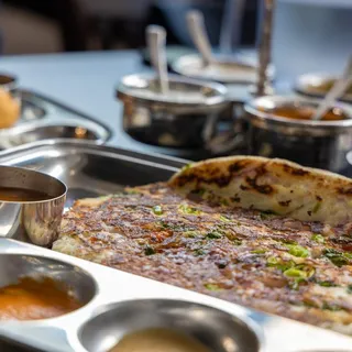 ONION CHILI UTHAPPAM