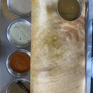 GHEE ONION MASALA DOSA