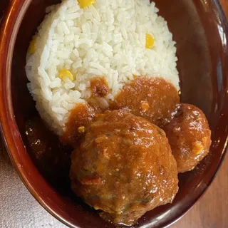 Albondigas con Papas