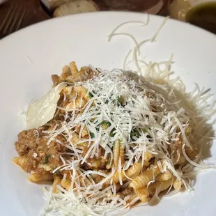 Spicy sausage pasta