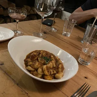 Gnocchi di Ricotta al Ragu di Vitello