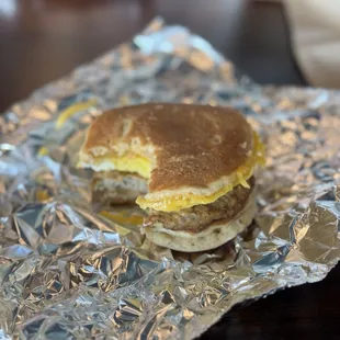 Pancake Breakfast Sandwich