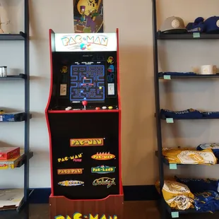 Merch &amp; Pac-Man game