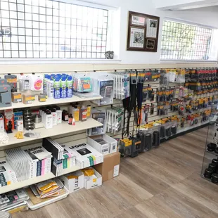 Stocked with supplies