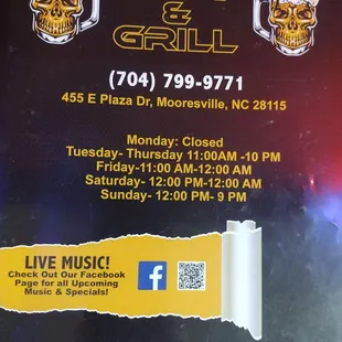 Menu - cover