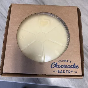My cheesecake $20, cash only.