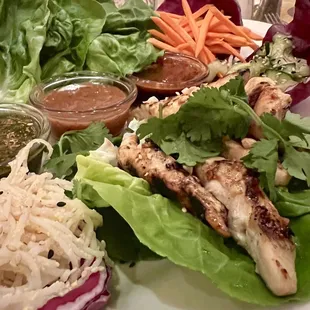 Thai lettuce wraps
