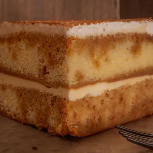 a slice of cheesecake