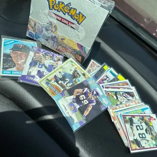 Pokémon, sports, football, Minnesota Vikings, collectibles