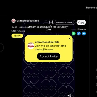 Whatnot live record auctions