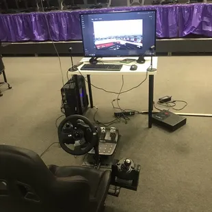 New vr racing system