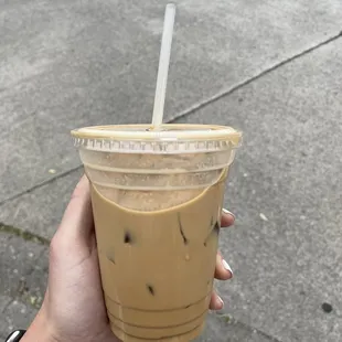 White Chocolate Iced Americano