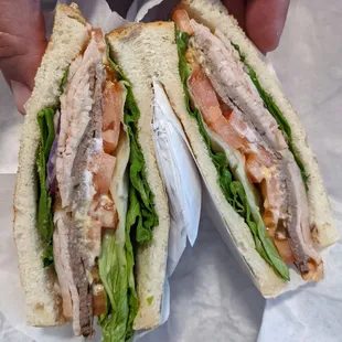 Sub supreme on sourdough - no cilantro