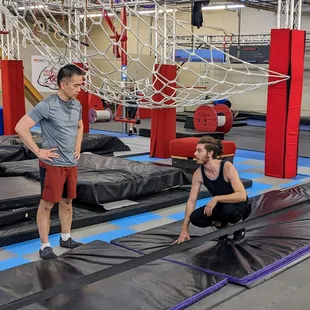 Ninja is for adults too. No experience needed. Actually enjoy your workout.