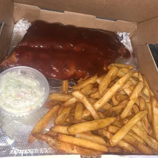 1/2 slab babyback ribs