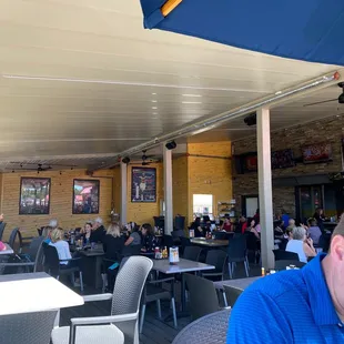 New 1/2 covered patio! Beautiful!!!!